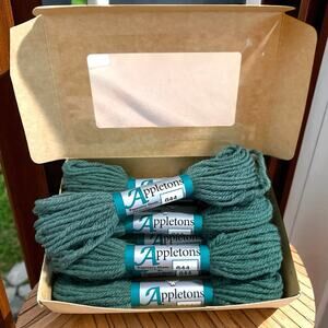 99 Yards - Appletons #644 Peacock Blue Pallet 100% English Wool Tapestry Skein